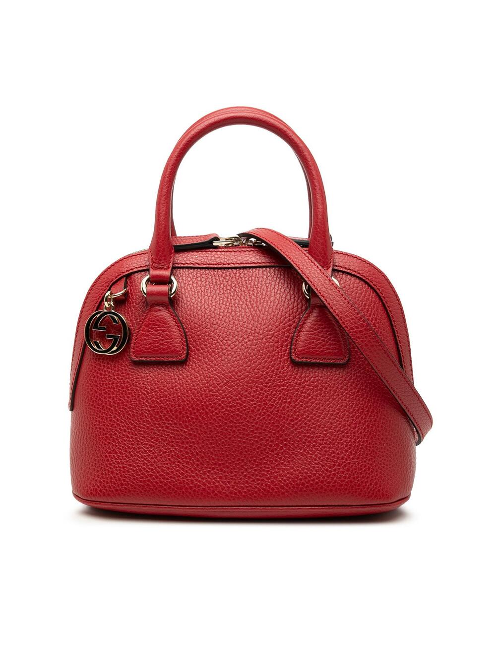 Gucci Mini Calfskin Gg Charm Dome #317965G65B
